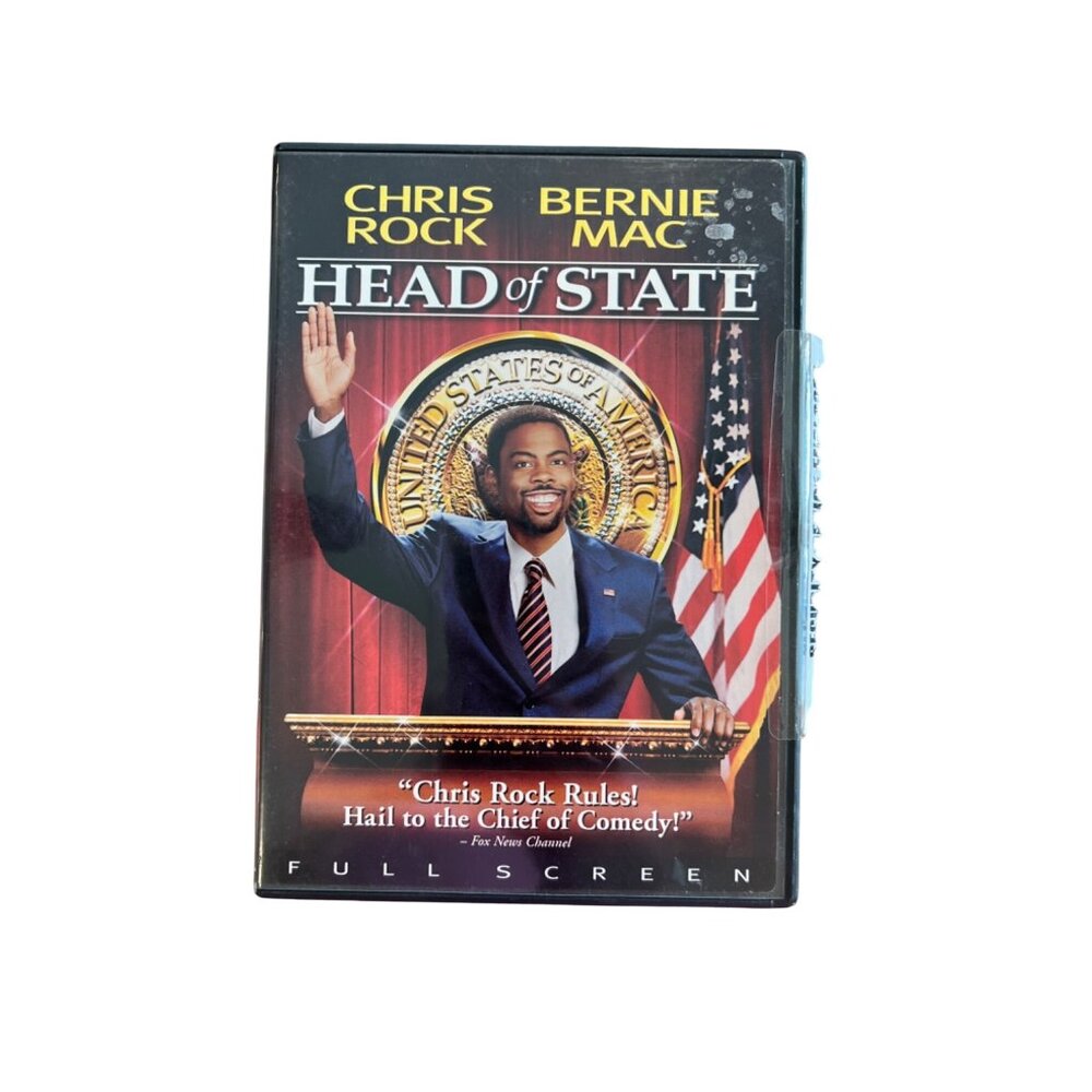 Chris Rock & Bernie Mac Comedy DVD "Head Of State" Full Screen